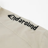 Мужская свободная повседневная рубашка с коротким рукавом и вышитыми буквами