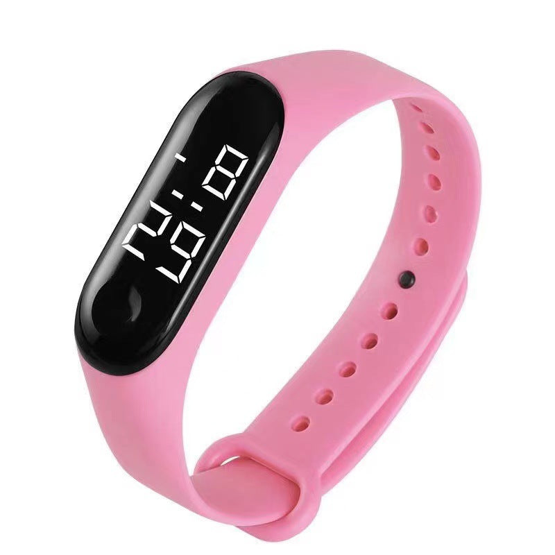 LED варзиш Кудакон шиноварӣ обногузар Touch Watch электронӣ