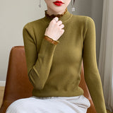 Women's Half Turtleneck Sweater Inner Wear Sweater