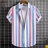 Plus Size Casual 3D Digital Print Short Sleeve