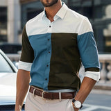 Fashionable Individuality Single Breasted Versatile Shirt For Men