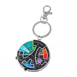 Tone Colo Wheel Rotator Keychain Pendant