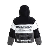 Мужская куртка-пальто с капюшоном Personality Winter Retro Fried Street Cotton