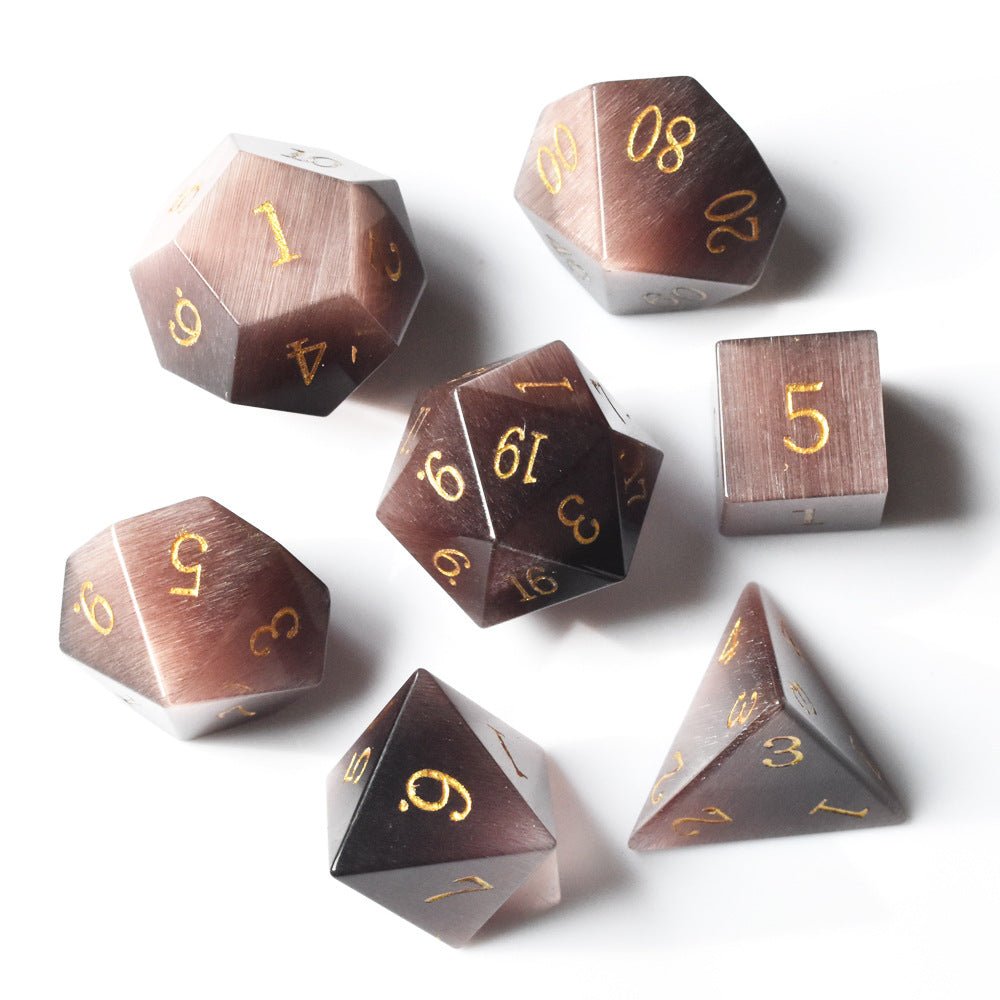 Dice Board Game Casual Game Multi-sided Digital Sieve Seven Tablets Suit