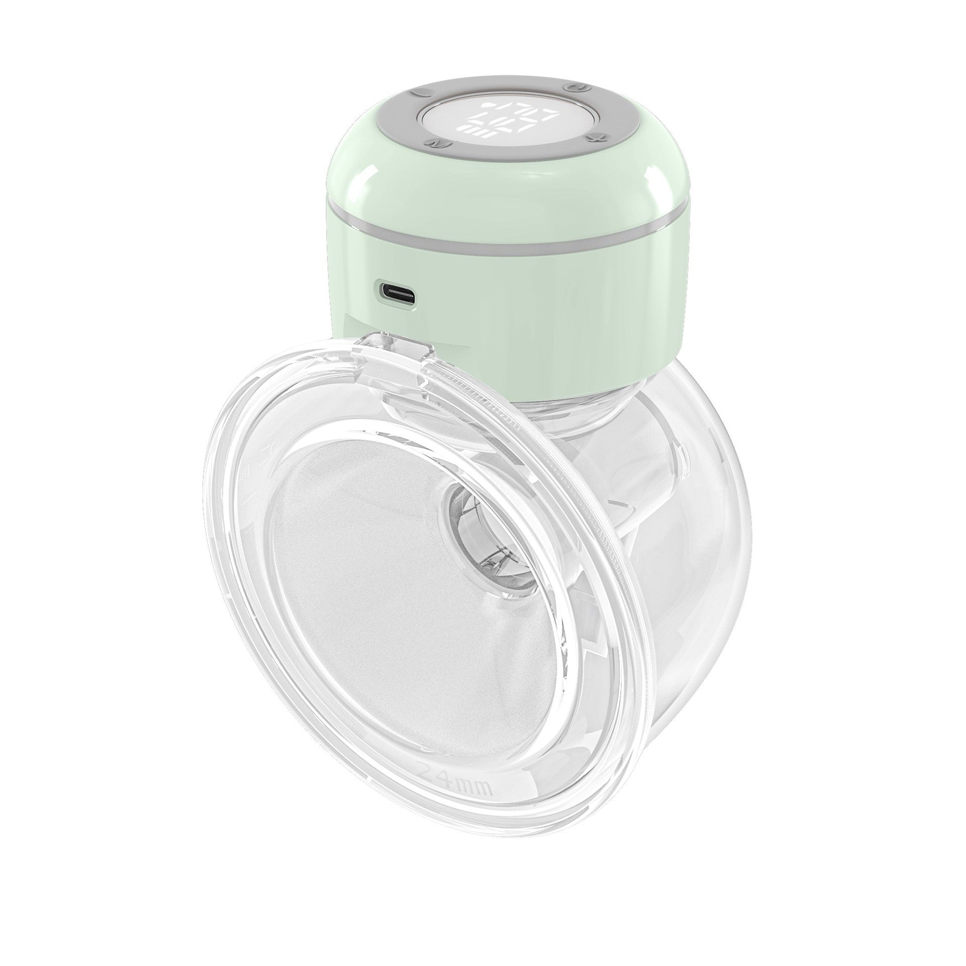 Wearable Single-side Large Suction Breast Mute Portable