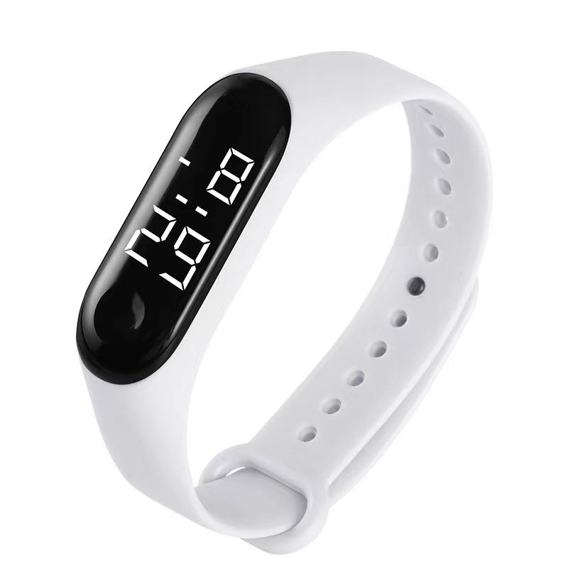LED варзиш Кудакон шиноварӣ обногузар Touch Watch электронӣ
