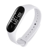 LED варзиш Кудакон шиноварӣ обногузар Touch Watch электронӣ