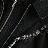 Куртка с капюшоном в стиле ретро от American Washing Heavy Industry Stitching