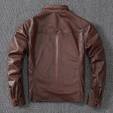 Рубашка мужская из натуральной овчины