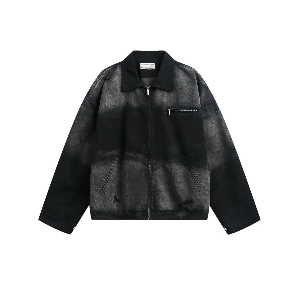 Американское ретро свободное потертое пальто-куртка