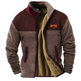 Men's Cotton Clothes Fleece Padded Coat