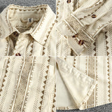 Ethnic Style Navajo Totem American Retro Casual Men's Shirt