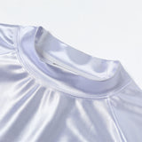 Полосатый спортивный топ с принтом букв весна-осень