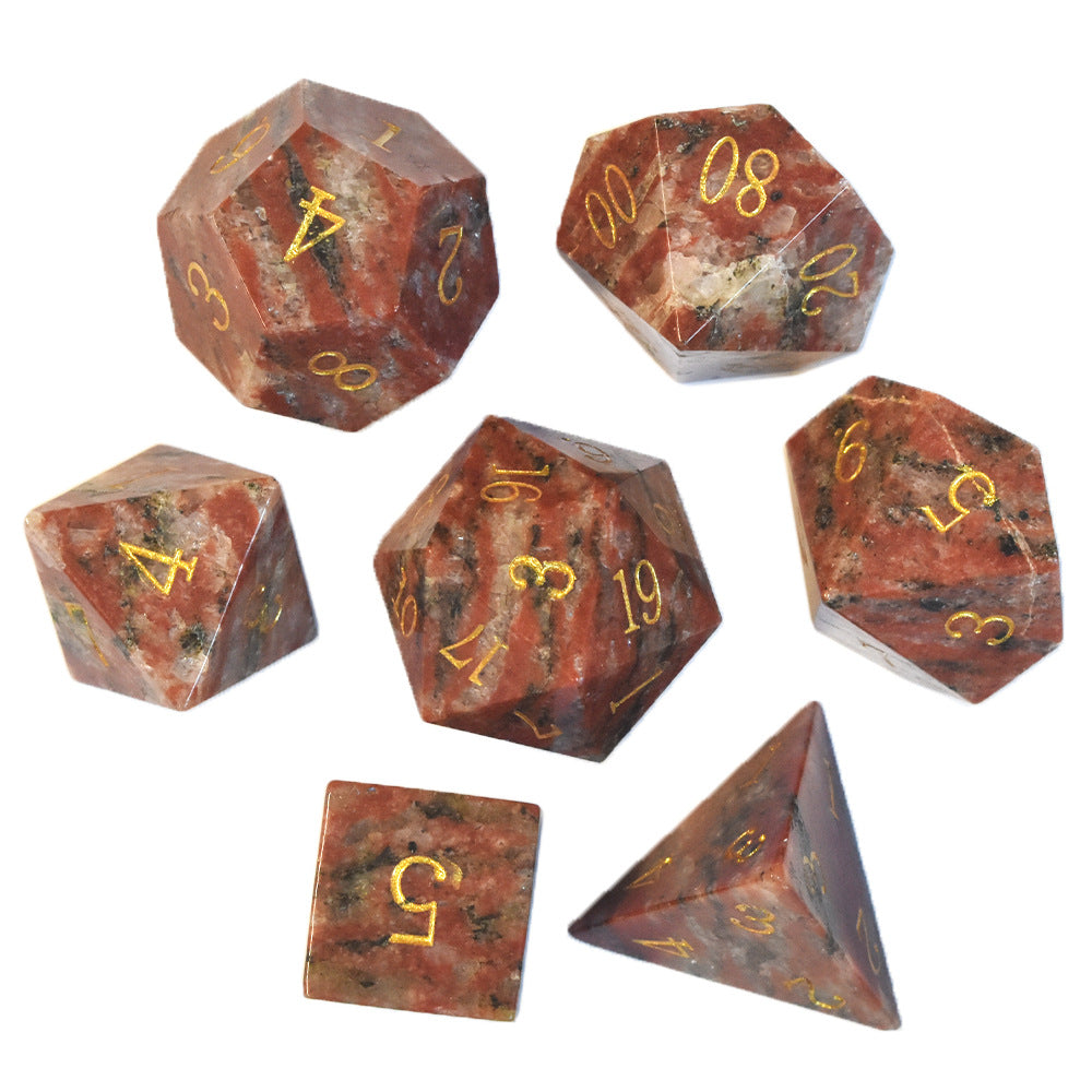 Dice Board Game Casual Game Multi-sided Digital Sieve Seven Tablets Suit