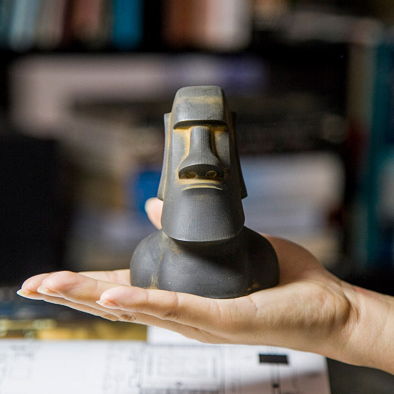 Nordic Creative Easter Island Statues Crafts