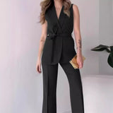 Women's Simple Solid Color Fashion Casual Elegant Outfit