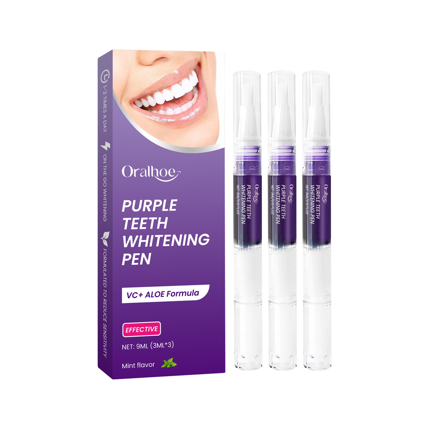 Қалам нигоҳубини дандон арғувон Clean Oral тару тоза ва бароҳат