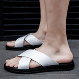 Men's Slippers Outer Wear Plus Size Beach Shoes