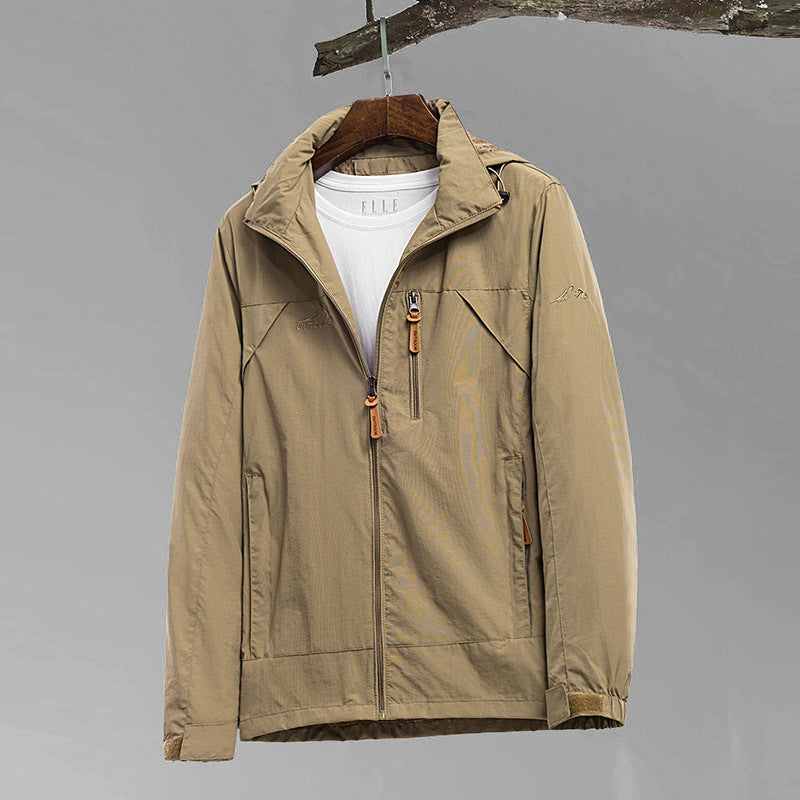 Модная индивидуальная повседневная мужская куртка-пальто