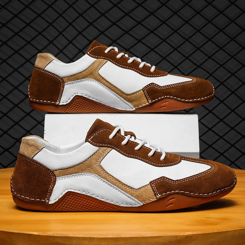 Casual Versatile Octopus Gommino Lace-up Hot Fashion Fashionmonger Men's Shoes