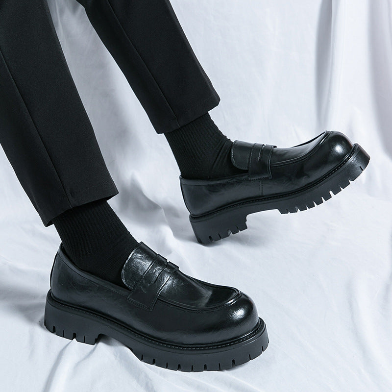 British Style Business Formal Wear Leisure Slip-on Trendy Shoes