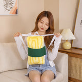 Shrimp Sushi Plush Toy Children Backpack Messenger Bag