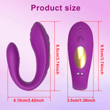 Women's Wireless Remote Control Wearable Vibrator Silicone Toy