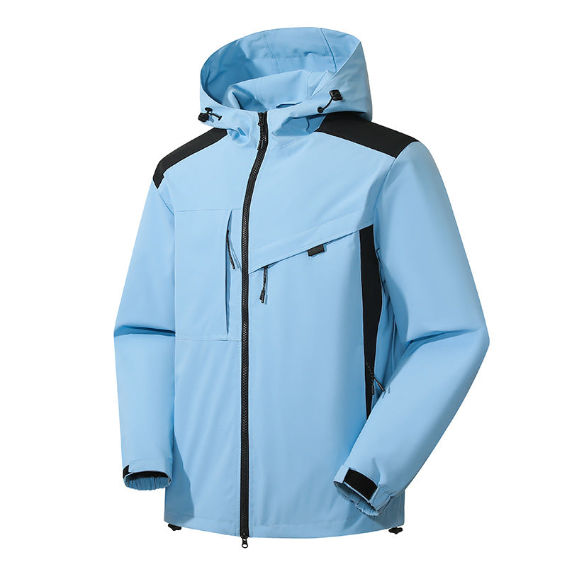 Waterproof Windproof Outdoor Jacket Men Women One Style Jacket