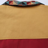 American Retro Cute Polo Collar Loose Jacket