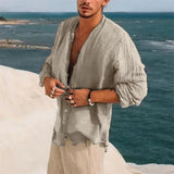 Short Sleeve Shirt Menswear Handsome Fashion Casual
