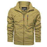 Spring-autumn jacket of large sizes for men