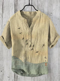 Short Sleeve Shirt 3D Print Casual Loose Pullover