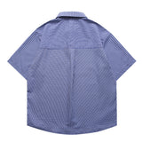 Loose Half Sleeve Work Clothes Shirt