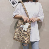 Simple Commute Canvas Bag Women's Handbag