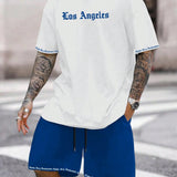 Sports Style Short-sleeved Shorts Thin Quick-drying Versatile Breathable Suit