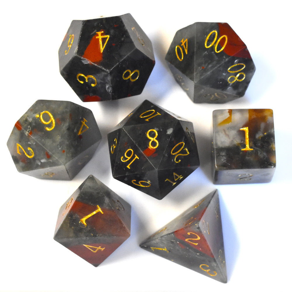 Dice Board Game Casual Game Multi-sided Digital Sieve Seven Tablets Suit