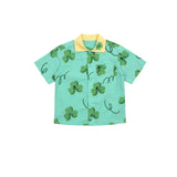 Мода кӯтоҳ T-shirt чоп барои писарон ва духтарон
