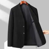 Весенне-осенний мужской новый шерстяной костюм пальто