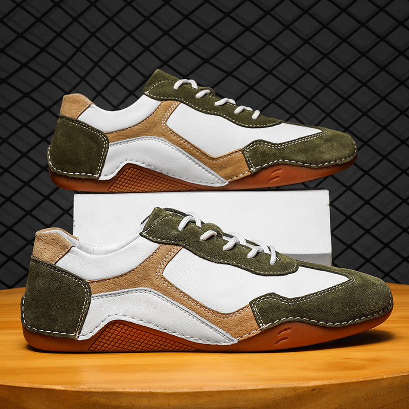 Casual Versatile Octopus Gommino Lace-up Hot Fashion Fashionmonger Men's Shoes