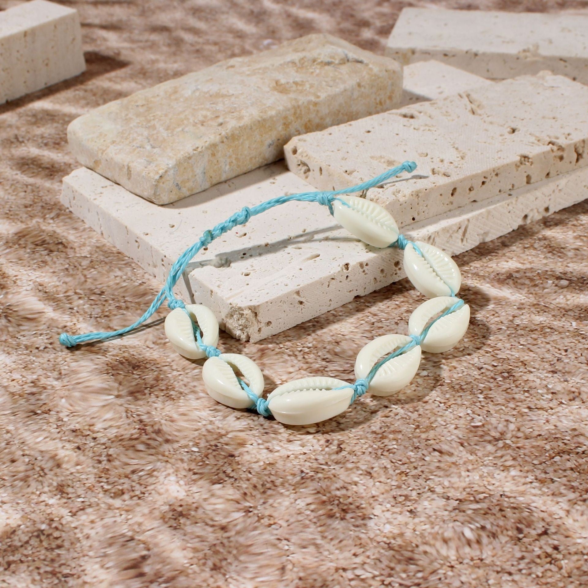 Bohemian Ethnic Style Gravel Starfish Shell Beaded