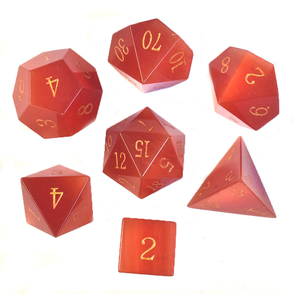 Dice Board Game Casual Game Multi-sided Digital Sieve Seven Tablets Suit