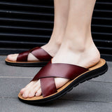 Men's Slippers Outer Wear Plus Size Beach Shoes