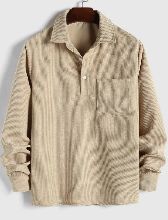 New Men's Long Sleeve Shirt