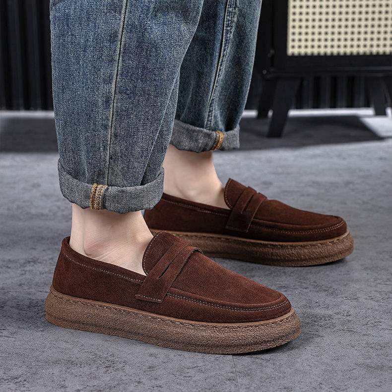 Men's Fashion Retro Handmade Stitching Shoes