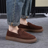 Men's Fashion Retro Handmade Stitching Shoes