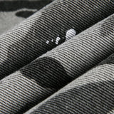 Американская ретро свободная рубашка Heavy Industry с длинным рукавом и потертостями в камуфляжном стиле