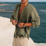 Short Sleeve Shirt Menswear Handsome Fashion Casual