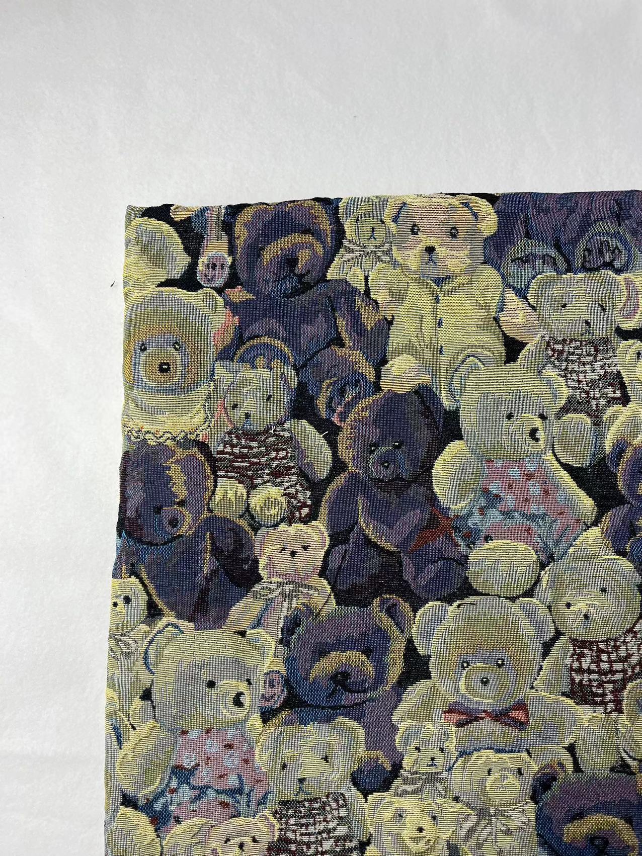 Ethnic Style Yarn-dyed Jacquard Fabric Coat Shoes And Hats Bags Sofa Decorative Cloth