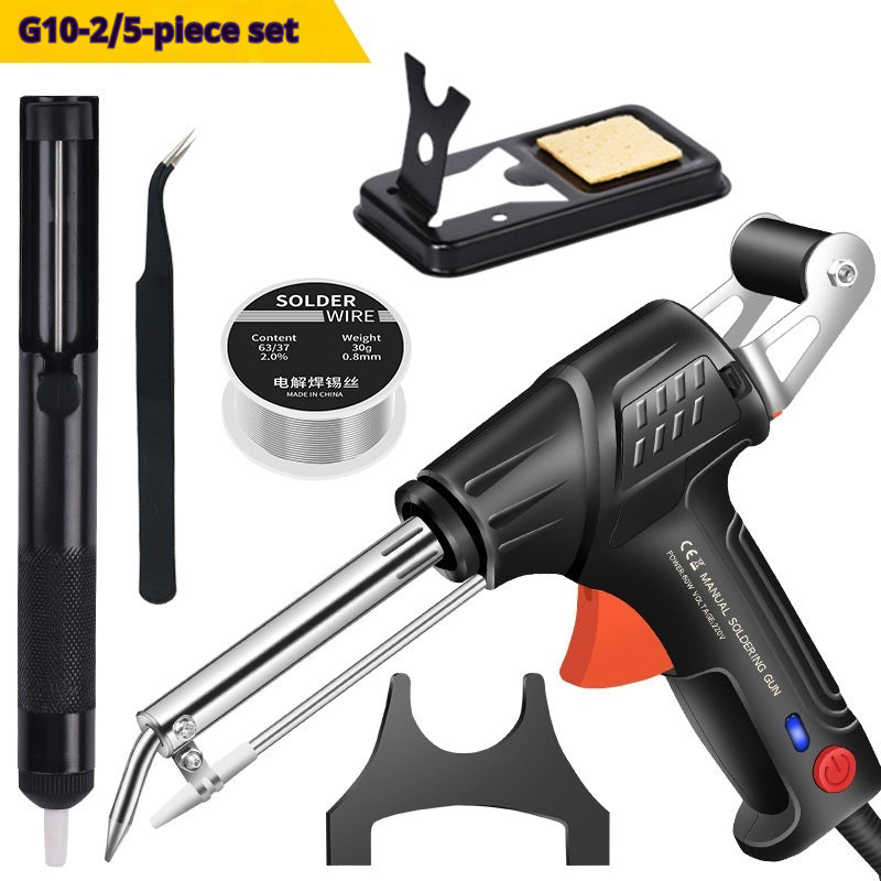 Handheld Electric Heating Soldering Gun Internal Heating Electric Soldering Iron Suit