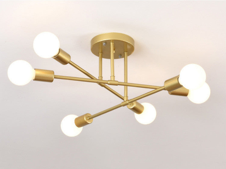 Geometric Line Bedroom Lamp Simple 110V Home Lighting